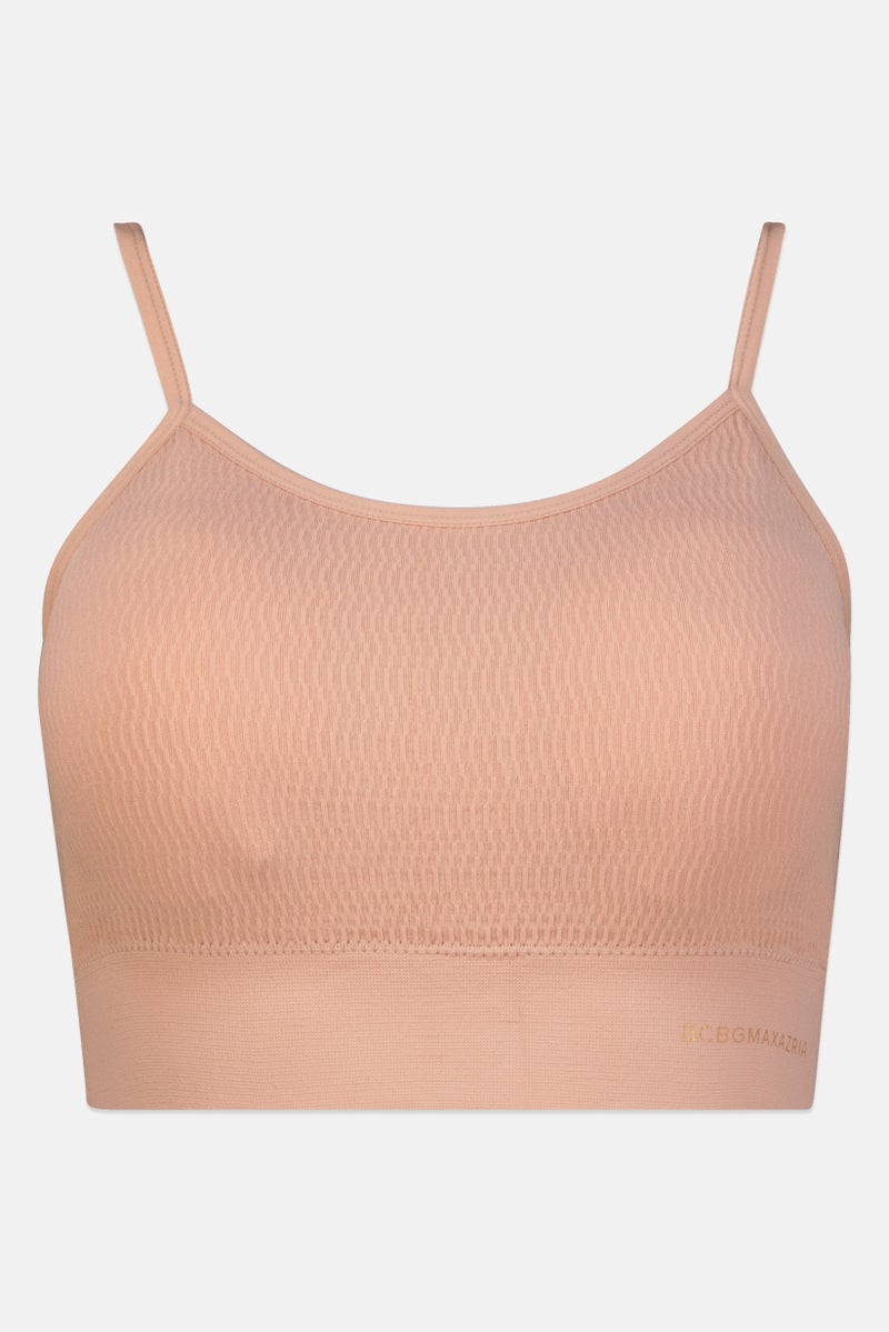 BCBGMAXAZRIA Women 2 Pieces Padded Brand Logo Bra, Multicolor - Image 2