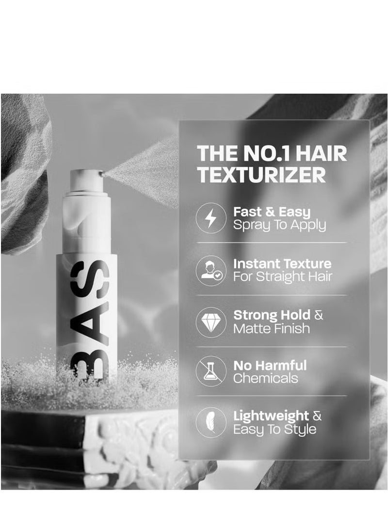 Based 2-PACKS Lightweight Hair Texturizing Powder - Adds Volume and Texture to Hair Styling, Creates a Natural Matte Finish. Easily Shape Enchanting Hairstyles 50ml*2 - Image 2