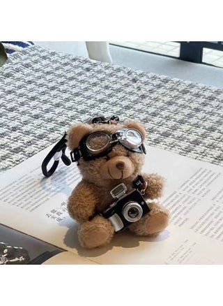Original Camera Bear Keychain - Creative Plush Toy Keyring - pzsku/Z10E1792FD5ECEED34ED8Z/45/1746222843/f76d5367-20ab-45f7-9763-334046fc34b9