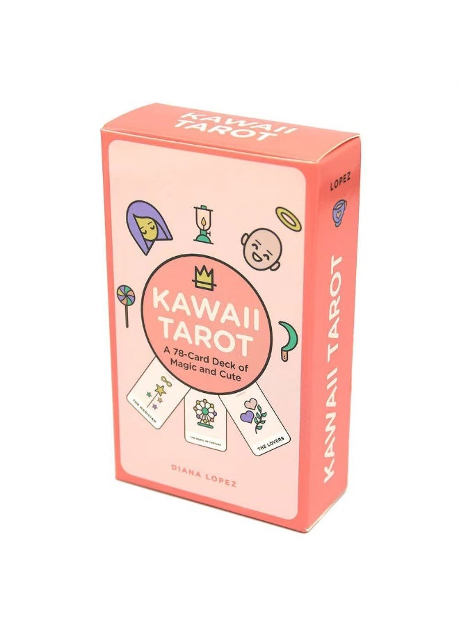 NIBEMINENT Cute Tarot Card Leisure Entertainment Card Set for Family Gatherings Divination Set Tarot Card Board Game - Image 2