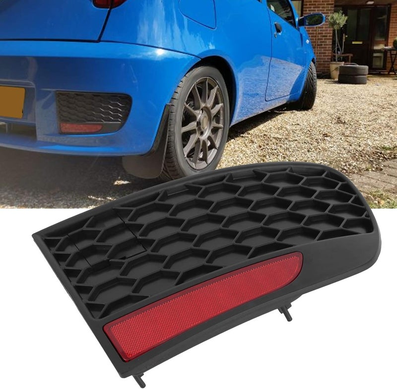 klarako Rear Bumper Reflector Honeycomb Trim ABS Tail Bumper Reflector 735362640 Fit for Punto Mk2b 1999klarako 2012(Right) - Image 2
