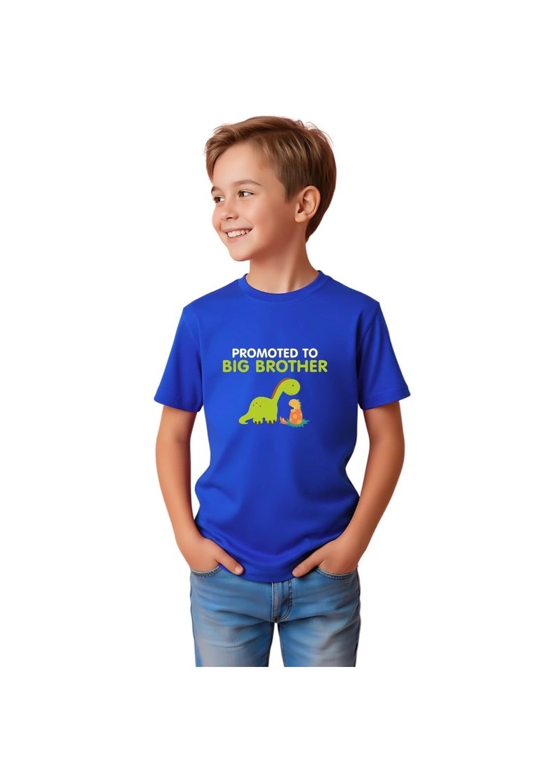 PRINTSHOP4ME Big Brother Kids Boys T-Shirt - Round Neck, Short Sleeve, Soft and Comfortable Tshirt - Big Brother Announcement Tee for Boys with Fun Big Brother Design - Image 3