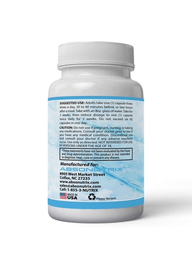 Absonutrix Lumbrokinase 40 mg 60 vegetable capsules supports healthy heart All natural Made in USA - Image 2