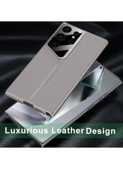 GKK Luxury Leather Case for Samsung Galaxy S25 Ultra (2025), Slim Business Sports Design, Anti-Drop, All-Round Protection Phone Cover Support MagSafe Wireless Charging with Pen Slot Design - Pen Not Included  - Image 5