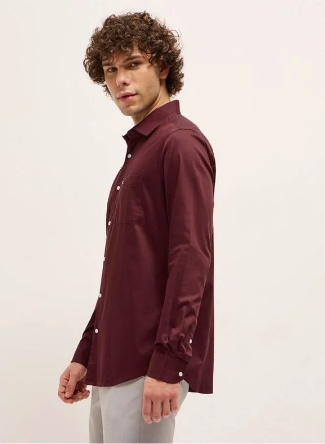 THE BEAR HOUSE Men's Shirt for Casual and Formal Wear | Classic Button-Down Style for Office, Daily Use, Travel, Events & All-Season Outfits | Versatile & Stylish Wardrobe Essential for Every Occasion