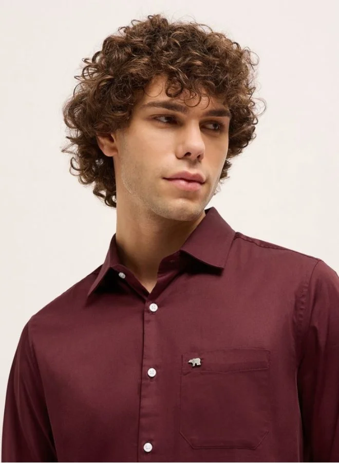 THE BEAR HOUSE Men's Shirt for Casual and Formal Wear | Classic Button-Down Style for Office, Daily Use, Travel, Events & All-Season Outfits | Versatile & Stylish Wardrobe Essential for Every Occasion