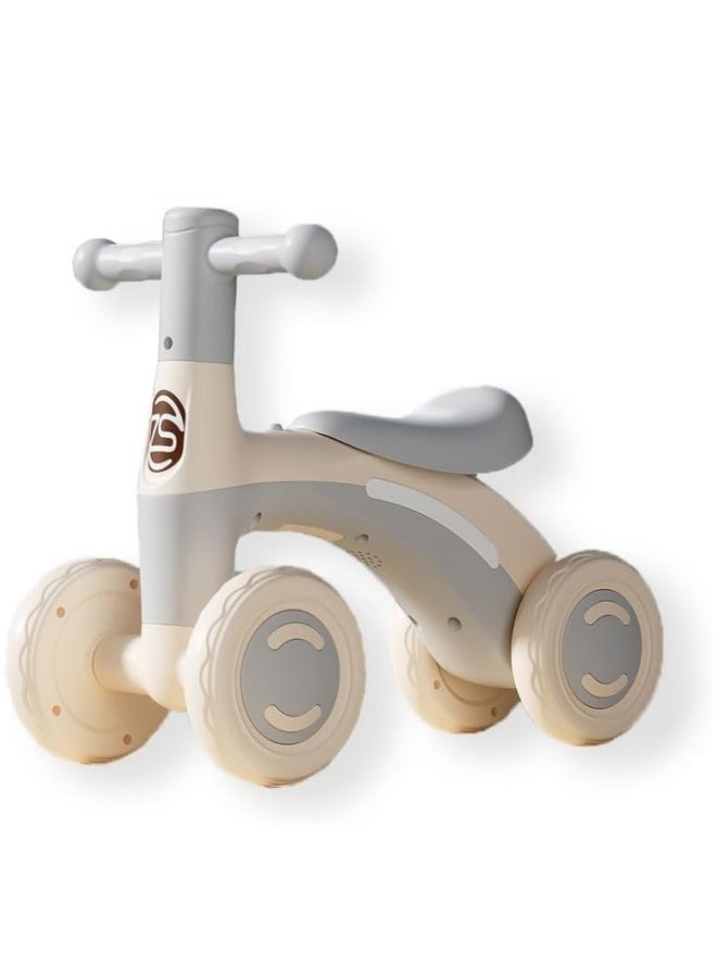 SUCITY Baby Balance Bike with Wheels,Toddler Balance Bike Trikes with No Pedal for Boys Girls 0-36 Months Safety against Rollover,Toddler Baby Walker Riding Gifts (Grey) - Image 1