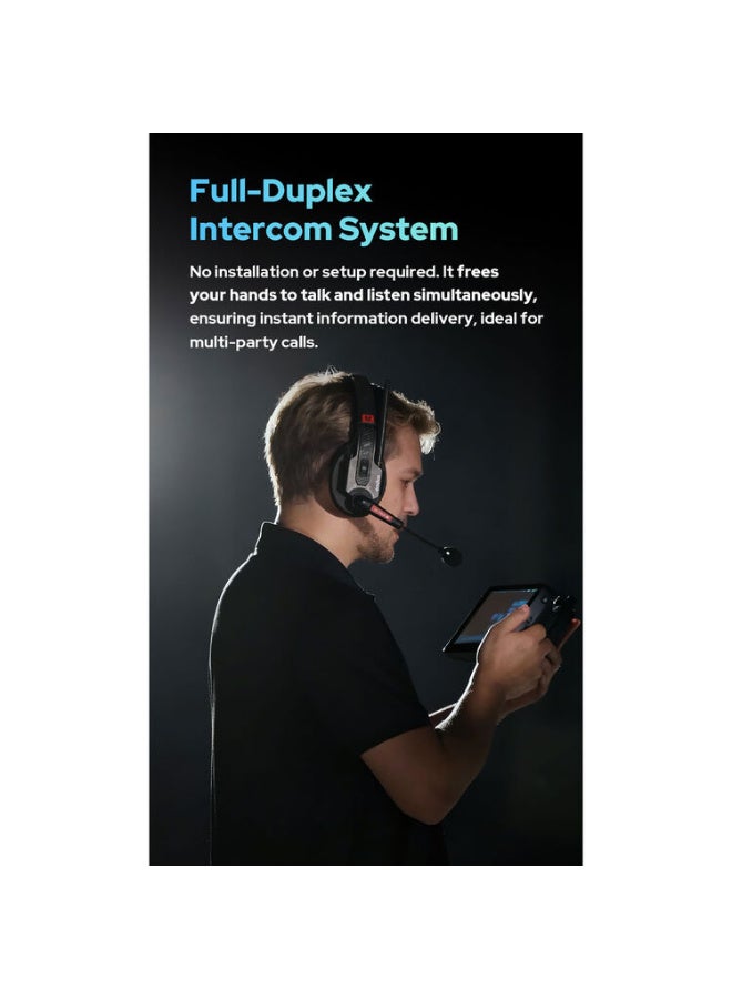 Godox SkyTalk Air 5S 5-Person Full-Duplex Wireless Intercom Headset System (2.4 GHz) - Image 5