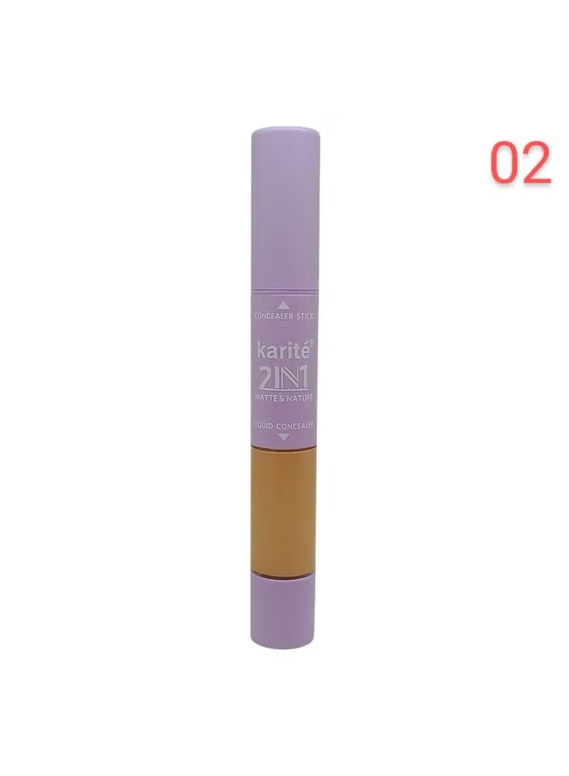 كاريت كونسيلر كارِت 2 في 1 ستيك وكونسيلر سائل – درجة 02 - Image 3