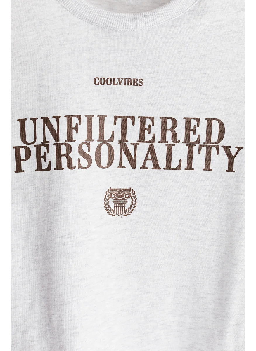 اتش اند ام Printed T-Shirt