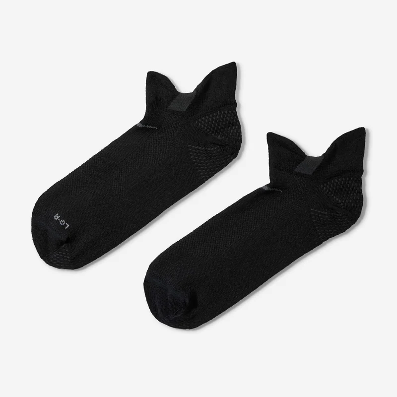 Nike Black Running Lightweight No-Show Socks (1 Pair)  | Best Price UAE