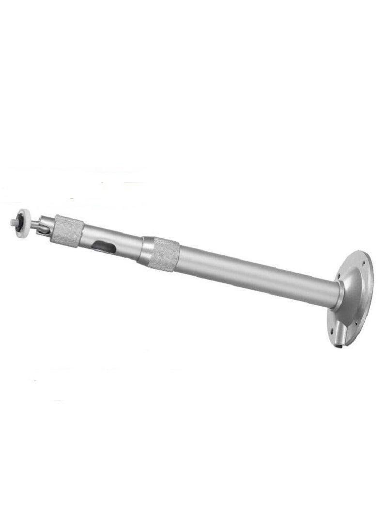 Wownect Projector Bracket [ 30-60cm ] Universal Aluminium Ceiling Mount 360° Degree Accessories Hanger Projector Holder Wall Mount for Security Camera - Silver