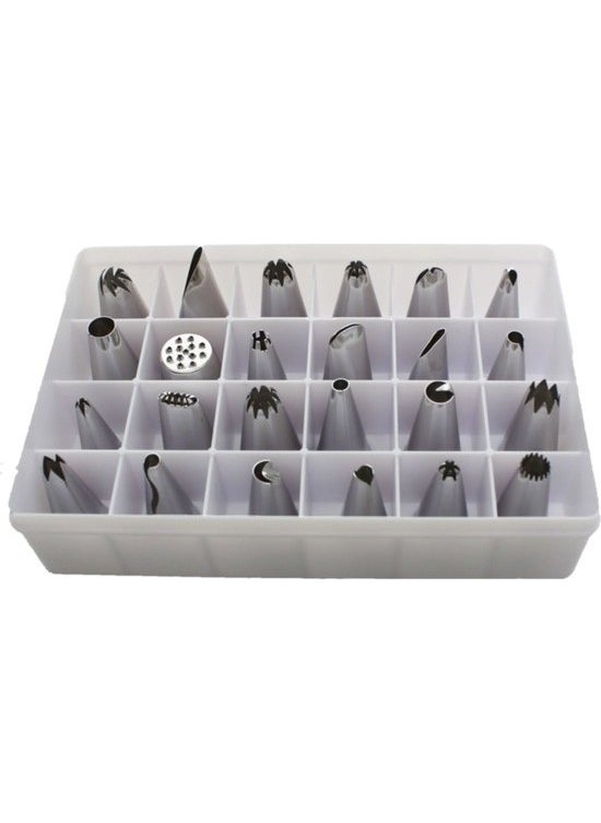 Epinox Lampholder Set 24 Pieces Lampholder for Cake Pastry Cream 