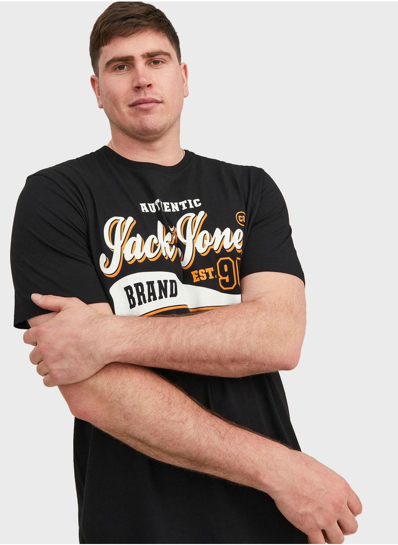 JACK & JONES - Graphic Crew Neck T-Shirt - Image 1