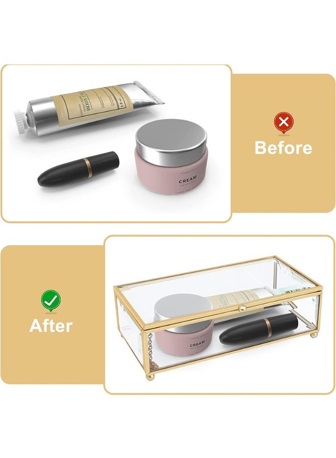 Bukela Decorative Box Clear/Gold - Image 2