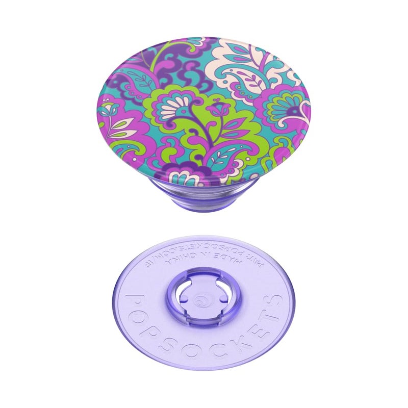 PopSockets Adhesive Phone Grip, Holder, Phone Stand, Plant-Based - Purple Kamp - Image 4