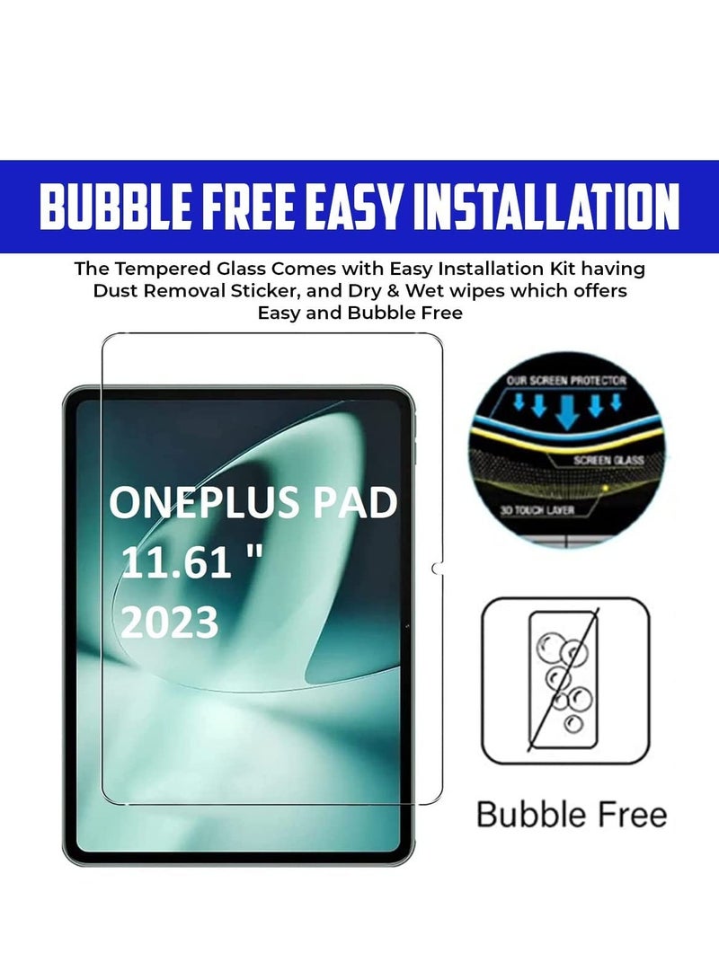 HD Tablet Screen Protector Compatible with OnePlus Pad 11.6 Inch Full Cover Protective Film Tablet Glass For OnePlus Pad Glass Film - Image 4