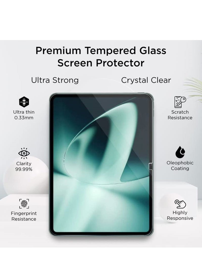 HD Tablet Screen Protector Compatible with OnePlus Pad 11.6 Inch Full Cover Protective Film Tablet Glass For OnePlus Pad Glass Film - Image 2