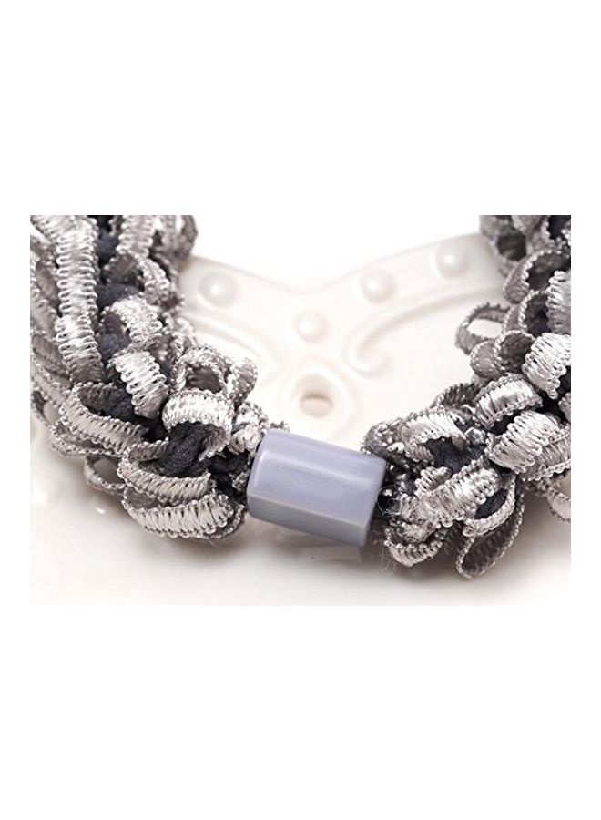 NIBEMINENT 8-Piece Elastic Hair Rope Multicolour - Image 2