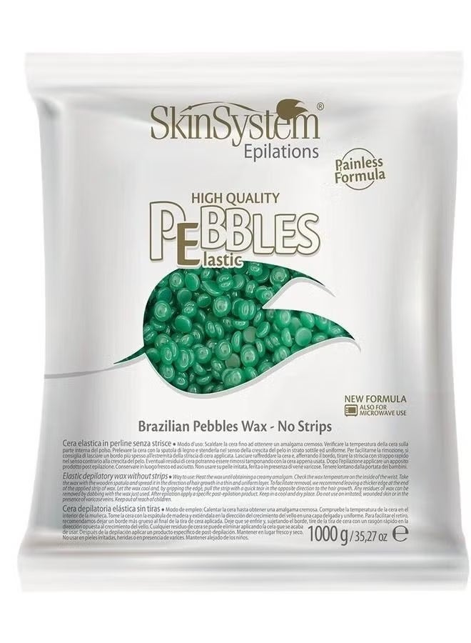 High Quality Pebbles Elastic Brazilian Pebbles Wax No Strips