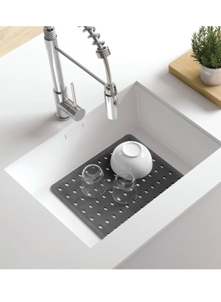 Rayen Spanish Kitchen Sink Mat – Large Size 31×40 cm – Effective Protection for Sink and Dishes Against Scratches and Slipping – Durable and Easy-to-Clean Material - Image 1