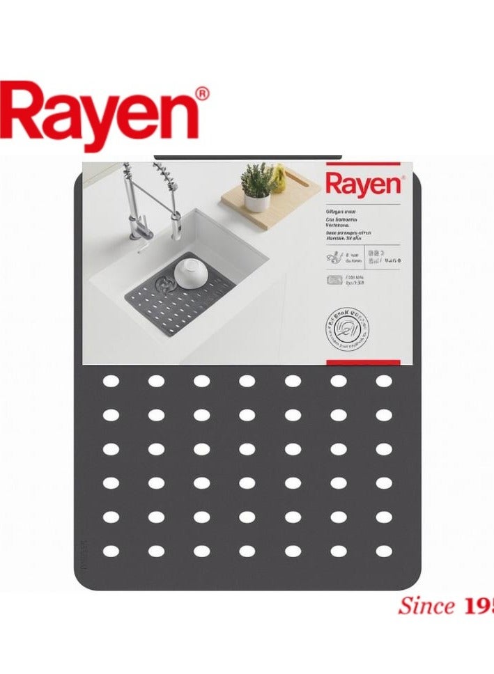 Rayen Spanish Kitchen Sink Mat – Large Size 31×40 cm – Effective Protection for Sink and Dishes Against Scratches and Slipping – Durable and Easy-to-Clean Material - Image 2