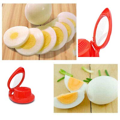 faas Plastic Apple Cutter with Push Stand & Egg Slicer,(1 Apple Cutter & 1 Egg Slicer) - Image 5