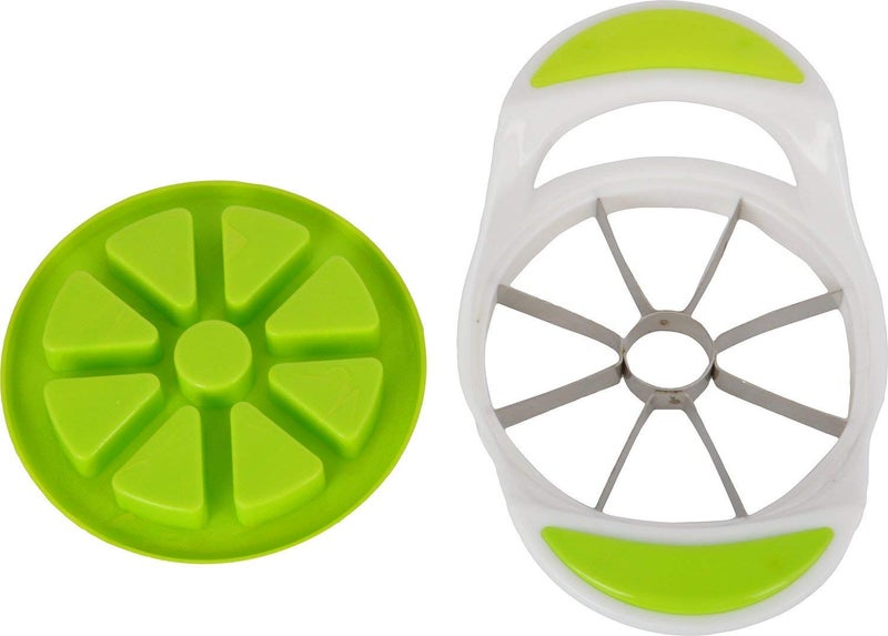 faas Plastic Apple Cutter with Push Stand & Egg Slicer,(1 Apple Cutter & 1 Egg Slicer) - Image 2