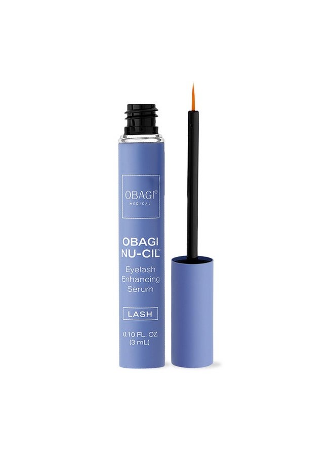 Obagi Medical Obagi Nu-Cil Eyelash Enhancing Serum - Nourishing Lash Serum with Biotin for Thicker & More Defined-Looking Lashes - 0.1 oz  - Image 1