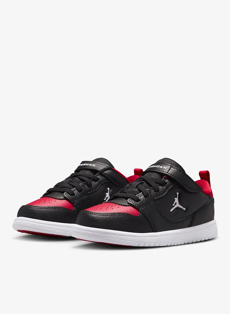 Jordan BLACK/WHITE-GYM RED JORDAN COURT CONNECT LOW BP  | Best Price UAE