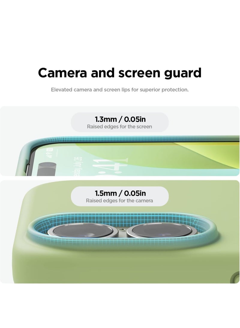 BORTONY iPhone 16 Plus Case 6.7 inch Liquid Silicone Case iPhone 16 Plus Cover Gel Rubber Soft Silky Touch Shockproof Thin Protective Cover for Apple iPhone 16 Plus - Image 4