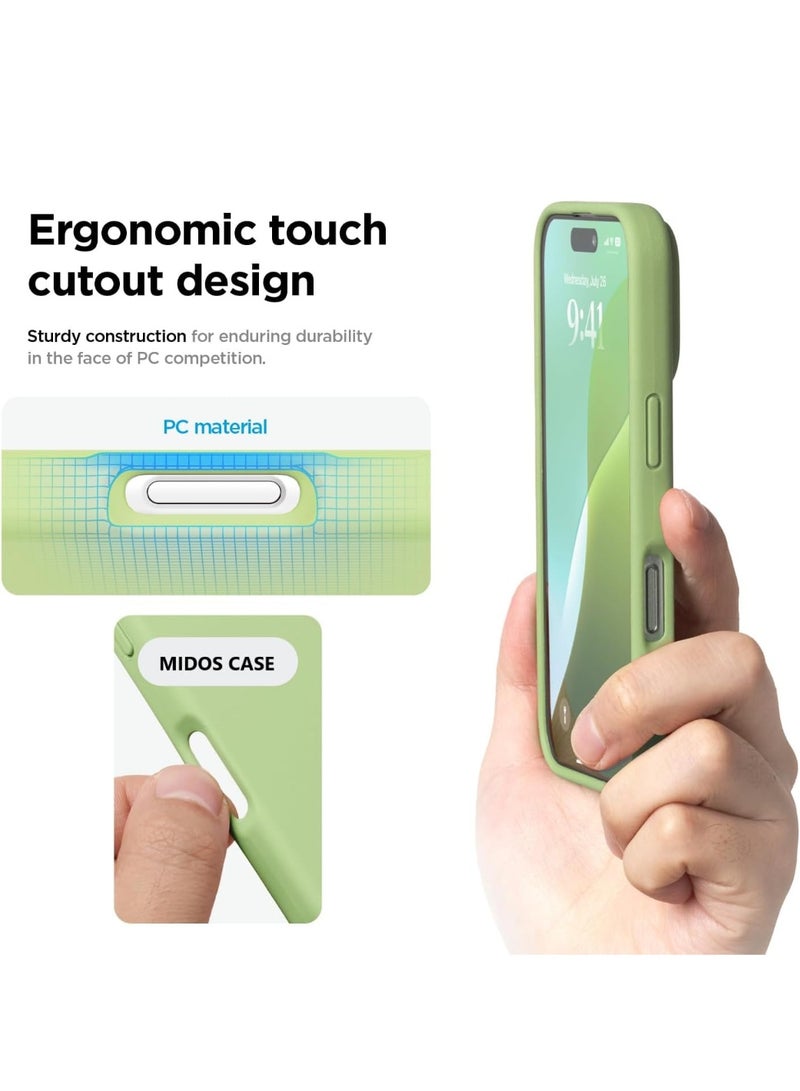 BORTONY iPhone 16 Plus Case 6.7 inch Liquid Silicone Case iPhone 16 Plus Cover Gel Rubber Soft Silky Touch Shockproof Thin Protective Cover for Apple iPhone 16 Plus - Image 3