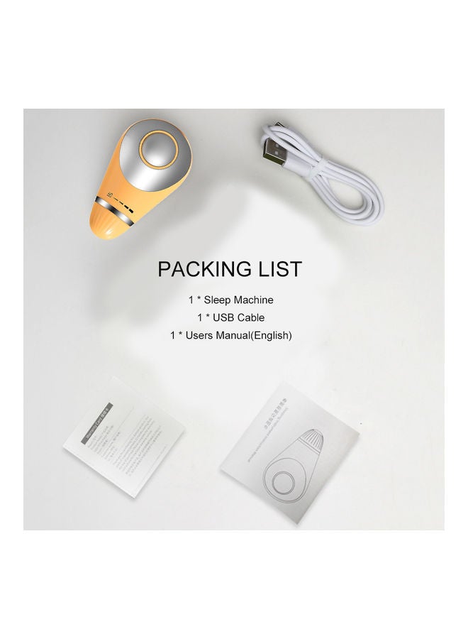 NIBEMINENT Electric Sleep Machine orange 10.00x6.85x7.00cm - Image 5