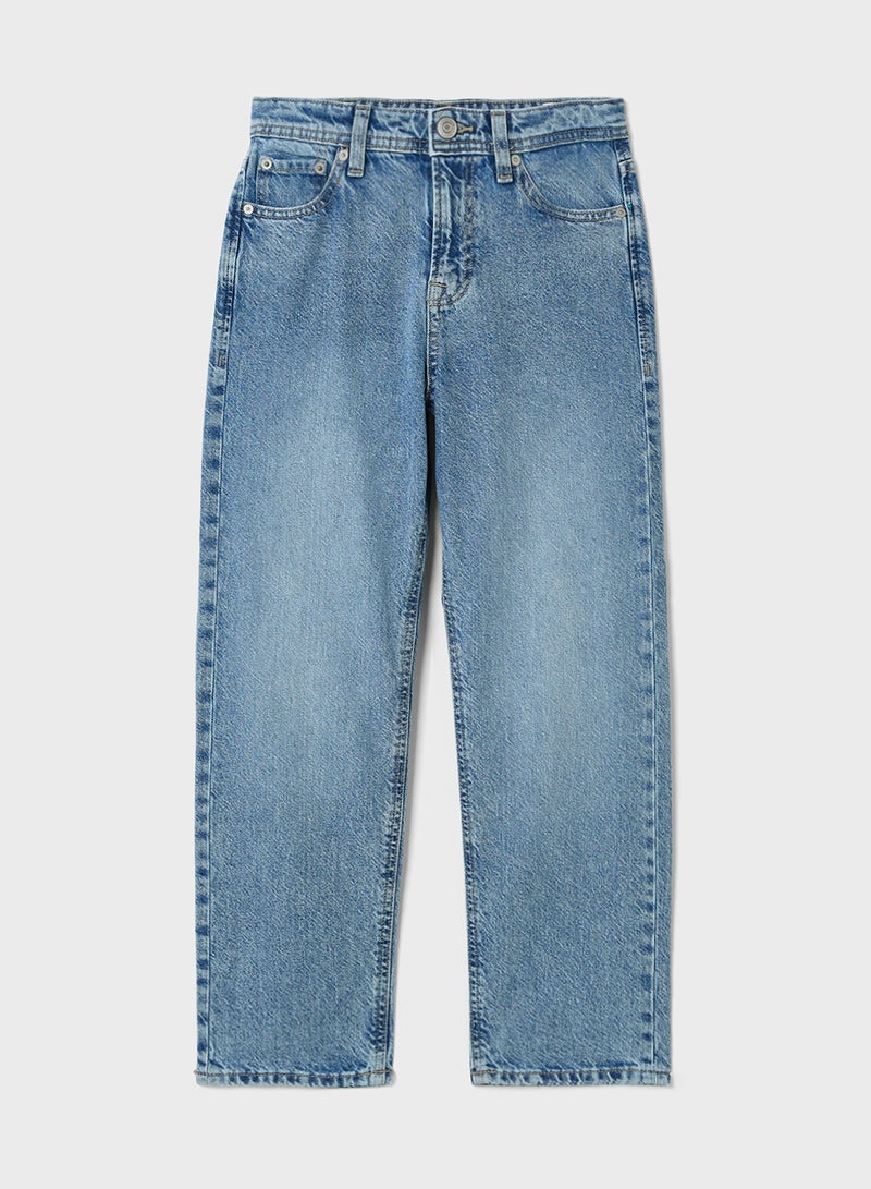 جاك وجونز جونيور جينز شبابي بقصة مريحة - Image 1