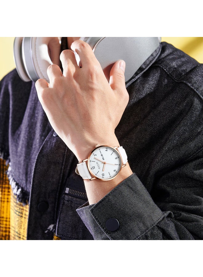 Julius (Julius) Men'S Watch New Style For Junior High School And High School Students Exam Calendar Quartz Men'S Watch White Ja-1516Mb - Image 1