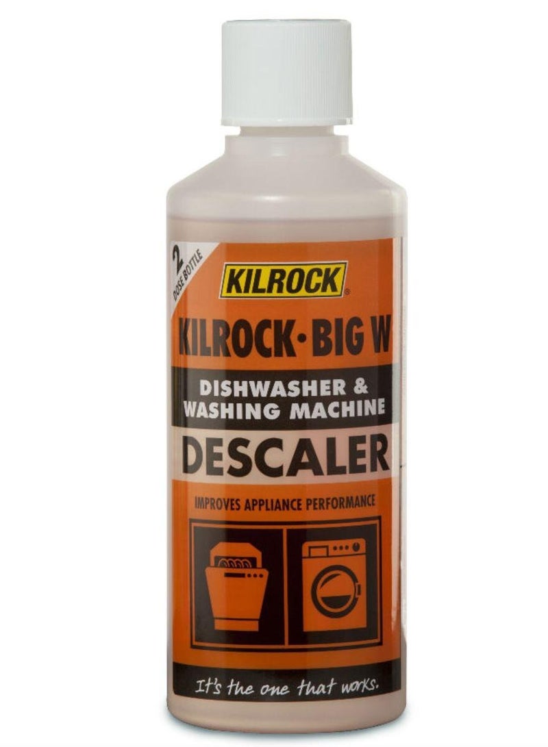 KILROCK Big W Dishwasher And Washing Machine Descaler 400 ML - Image 1