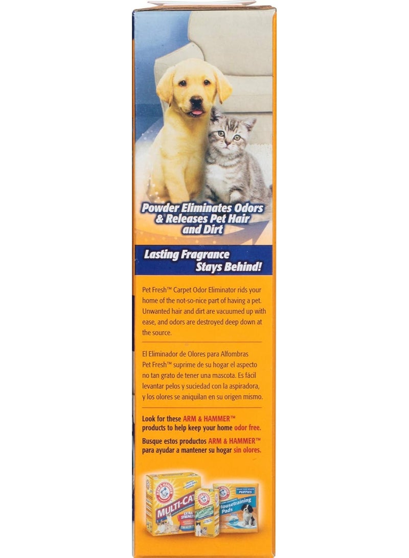 Arm & Hammer Carpet Odor Eliminator Pet Fresh Powder with Baking Soda & OxiClean for Pet Odor Removal from Carpets and Rugs 30 oz - Image 4