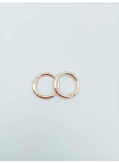 Angel Çanta Aksesuar Angel Bag Accessory Light Gold Color 2 cm Spring Ring 2 pcs 