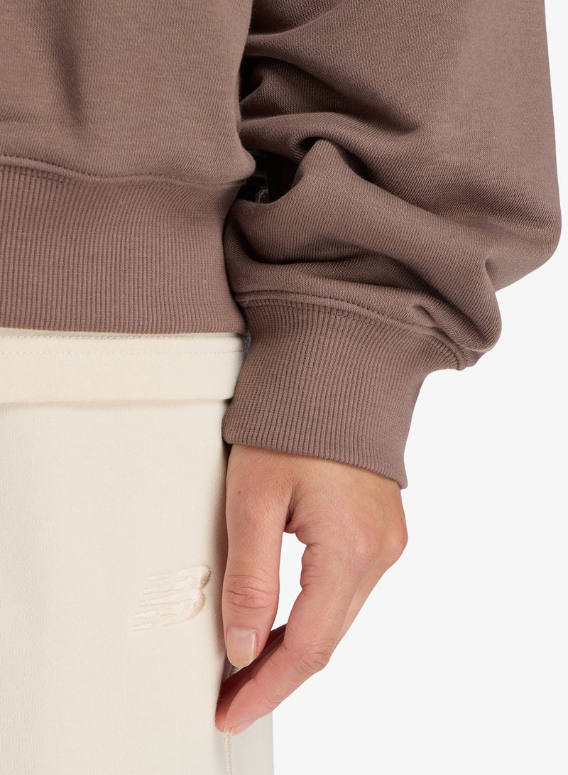 New Balance Essential French Terry Crew Sweatshirt - Image 5