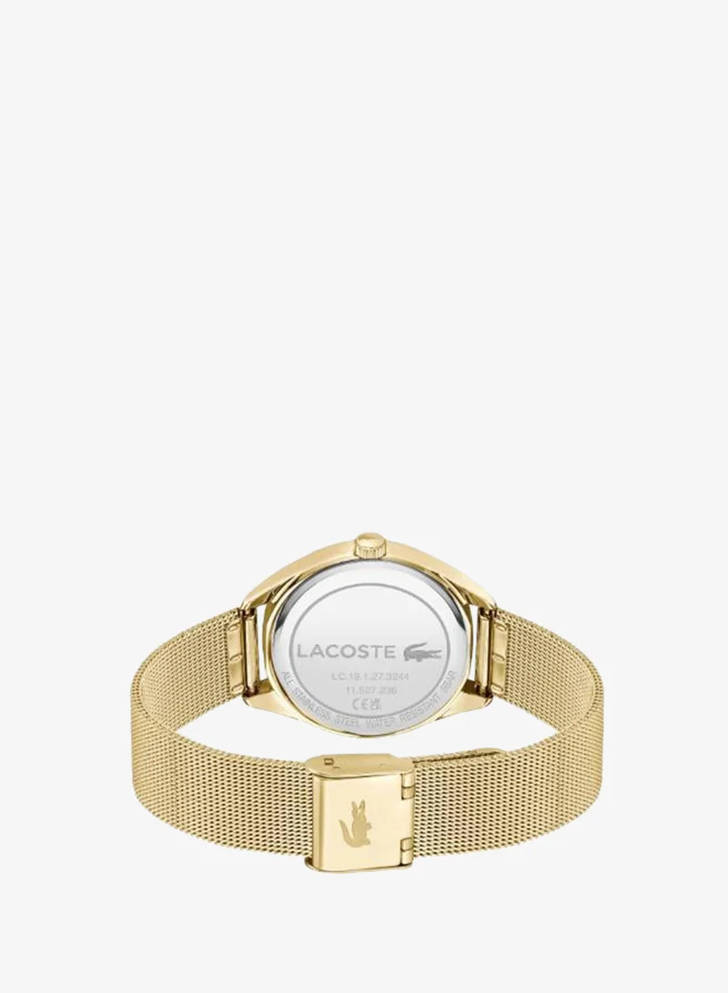 Lacoste  Ionic Plated Thin Gold Steel Quartz Multifunction Watch for Women | Best Price UAE