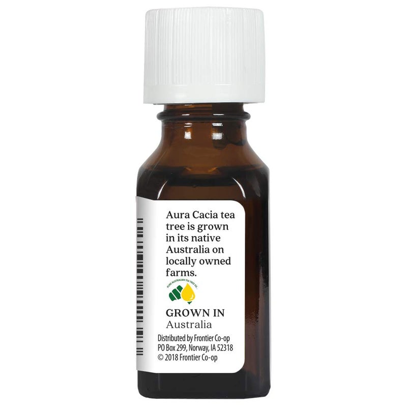 Aura Cacia 100% Pure Tea Tree Essential Oil | GC/MS Tested for Purity | 15 ml (0.5 fl. oz.) | Melaleuca alternifolia - Image 3