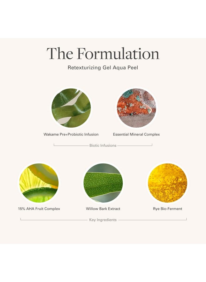 AMALA - Retexturing Gel Aqua Peel With 15% Aha Fruit Complex Willow Bark Extract Rye Bioferment. Anti Aging Mask And Hydro Boost. (50Ml) - Image 1