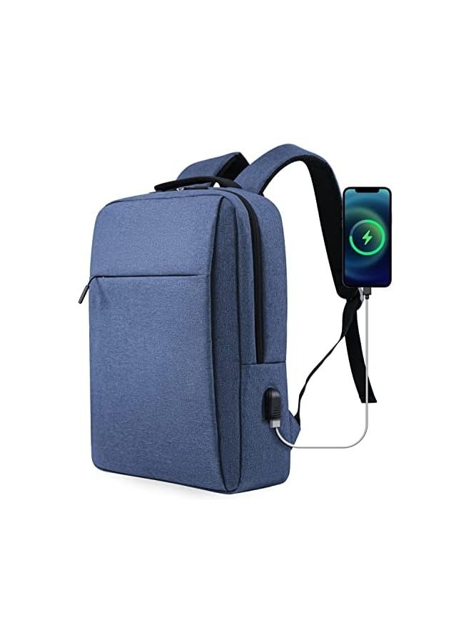 ستارجولد حقيبة ظهر للكمبيوتر المحمول للسفر، 16 بوصة مقاومة للماء كاجوال أنيقة للجنسين مع منفذ شحن USB وحماية ضد السرقة أثناء السفر والمشي لمسافات طويلة، حقيبة كتب مدرسية جامعية حقيبة نهارية كاجوال - Image 1