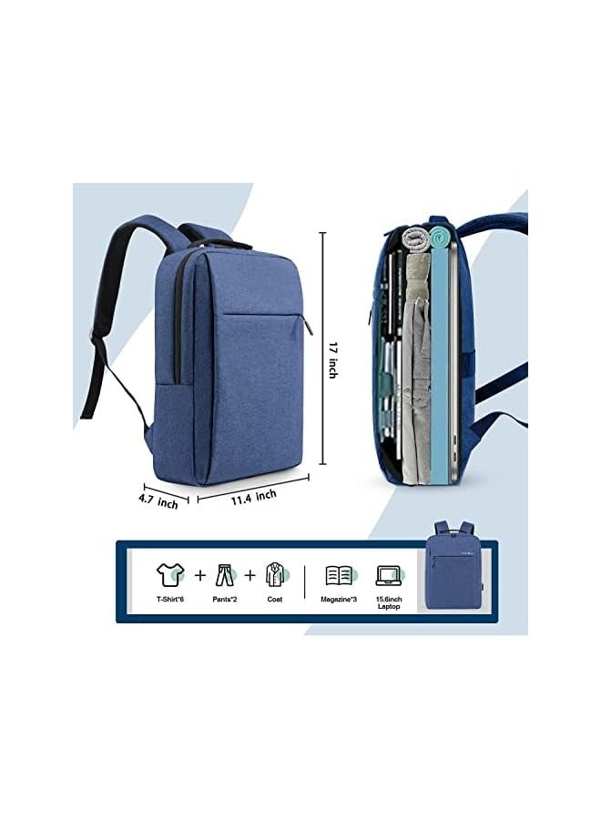 ستارجولد حقيبة ظهر للكمبيوتر المحمول للسفر، 16 بوصة مقاومة للماء كاجوال أنيقة للجنسين مع منفذ شحن USB وحماية ضد السرقة أثناء السفر والمشي لمسافات طويلة، حقيبة كتب مدرسية جامعية حقيبة نهارية كاجوال - Image 3