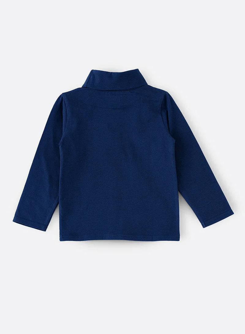 JAM Basic solid turtle neck t-shirt