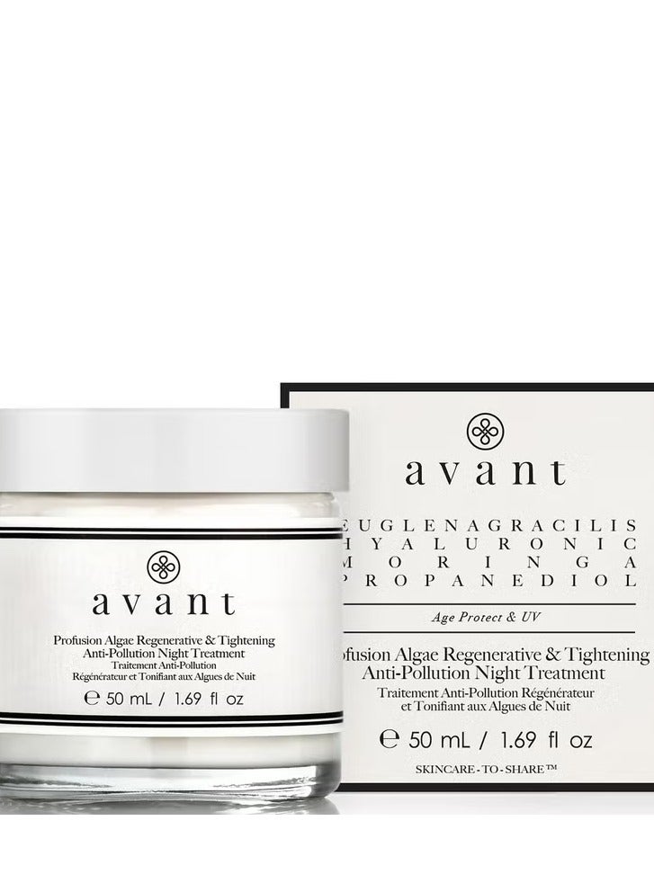 Avant Skincare Avant Skincare Profusion Algae Regenerative and Tightening Anti-Pollution Night Treatment 50ml  - Image 1