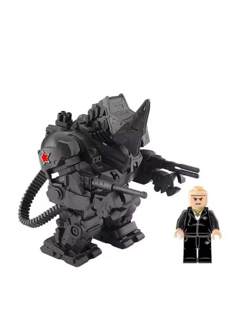Generic - Black Rhino Series Jigsaw Puzzles Building Blocks Mini Figure Toys Boys Children Gift Bag Pack - Image 1