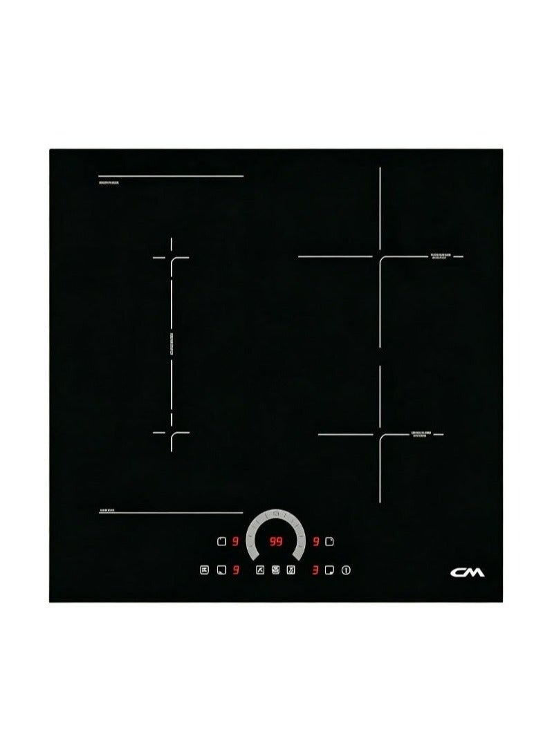 CM INDUCTION FLEXI 60cm Induction Hob – Flexible Cooking Zones with Smart Safety Features & Touch Control - Image 1