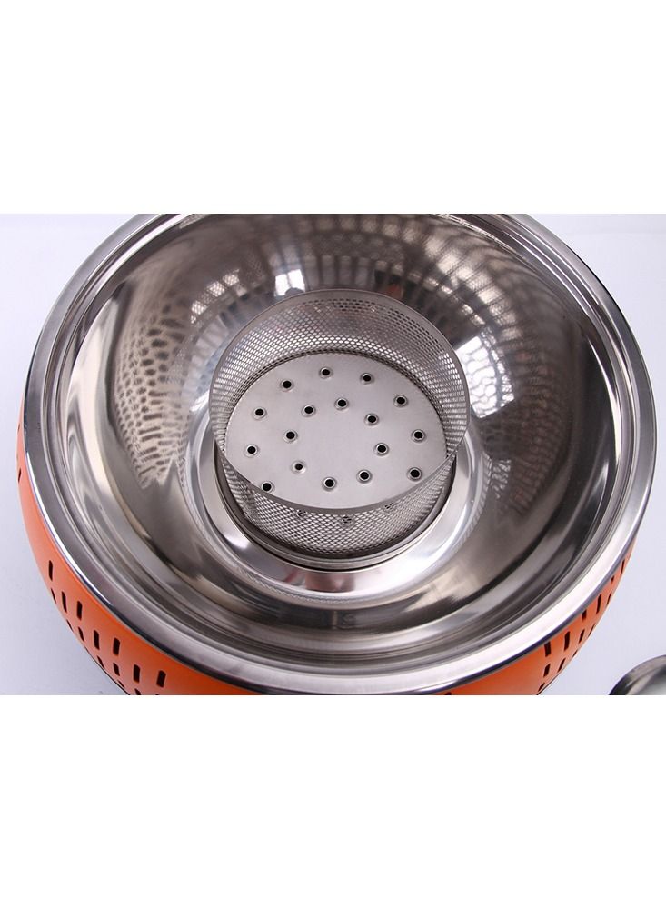 DubaiGallery Home Portable Charcoal Grill with Stainless Steel Folding BBQ for Outdoor Cooking Camping Hiking Picnics - Image 3