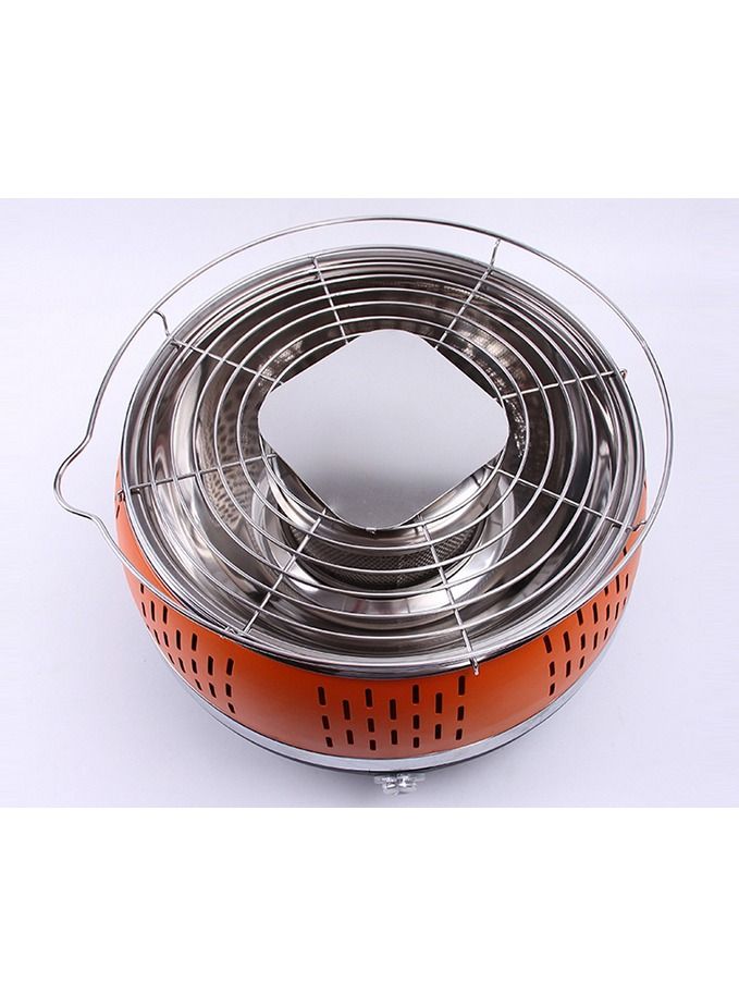 DubaiGallery Home Portable Charcoal Grill with Stainless Steel Folding BBQ for Outdoor Cooking Camping Hiking Picnics - Image 2